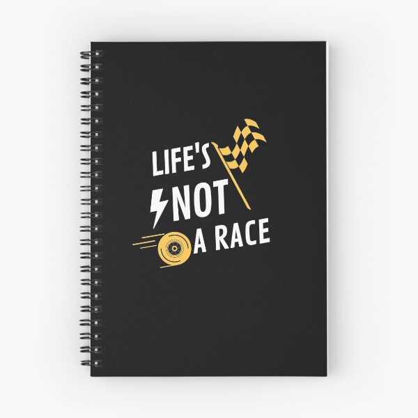 Item preview, LIFE IS NOT A RACE GO ON YOUR AWN PACE designed and sold by FbCreative.