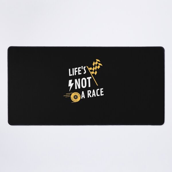 Item preview, LIFE IS NOT A RACE GO ON YOUR AWN PACE designed and sold by FbCreative.