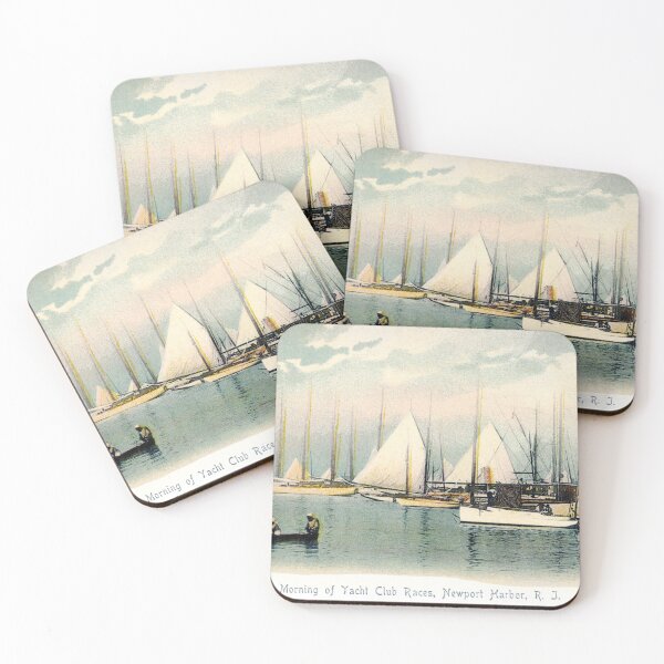 Item preview, 1910 Yachts in Newport Rhode Island Harbor designed and sold by historicimage.