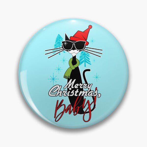 Item preview, Cool Cat Rocks Christmas designed and sold by RoGoArt.
