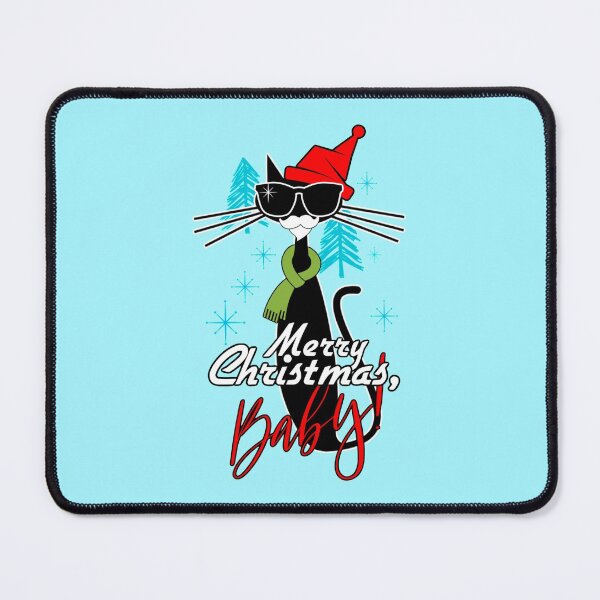 Item preview, Cool Cat Rocks Christmas designed and sold by RoGoArt.