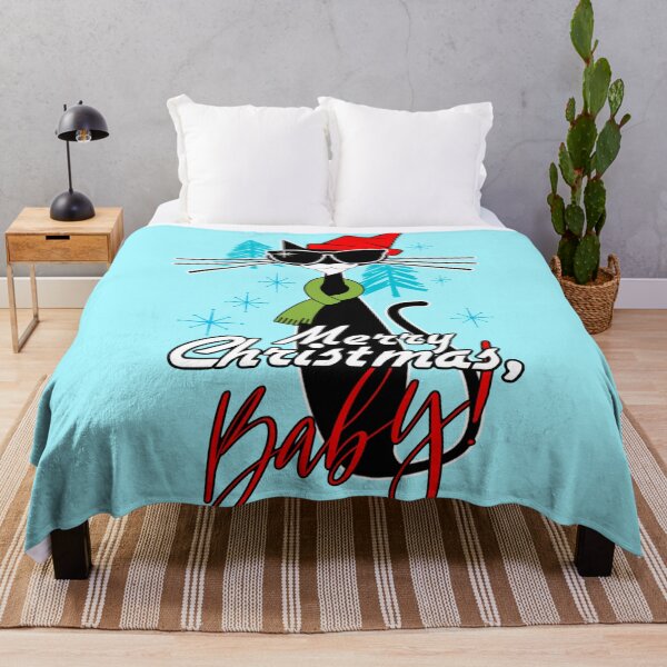 Item preview, Cool Cat Rocks Christmas designed and sold by RoGoArt.