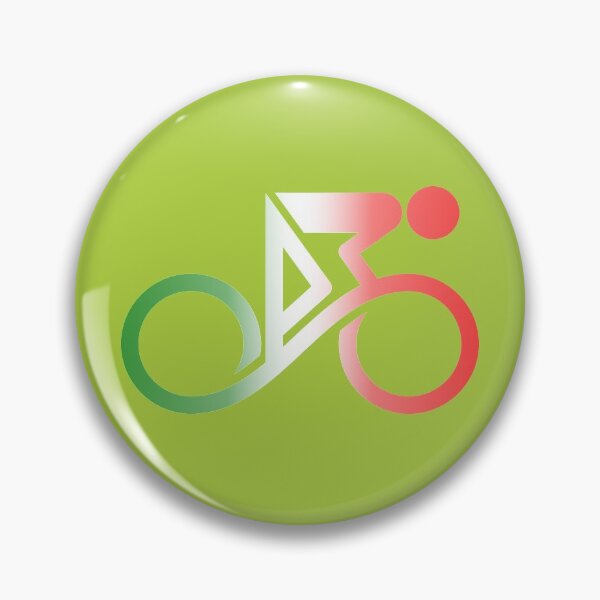 Item preview, Abstract Cyclist Line Art Infinity Italy designed and sold by RabeDesigns.