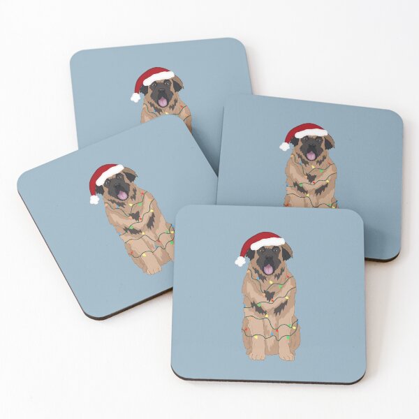 Item preview, Christmas Leonberger Santa designed and sold by KantstandyaC.