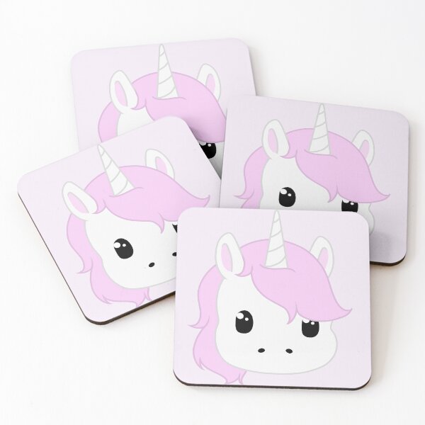 Item preview, kawaii pink unicorn designed and sold by EveryCuteThings.