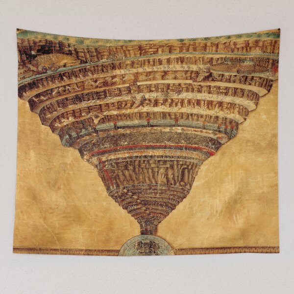 Item preview, Sandro Botticelli "Inferno" designed and sold by Alexandra Dahl.