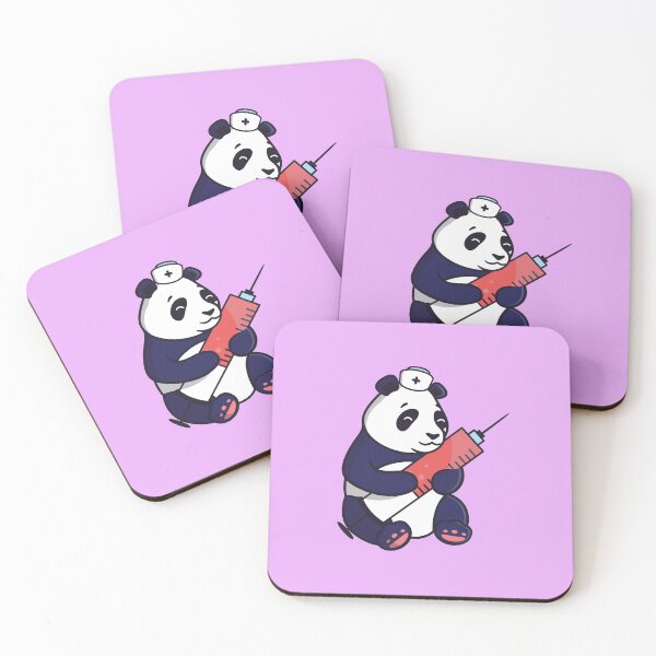 Artikelvorschau, lustige Krankenschwester Cute Animal Friendly Panda nur ein Mädchen, das Pandas Geschenk liebt entworfen und verkauft von Hero Prod.