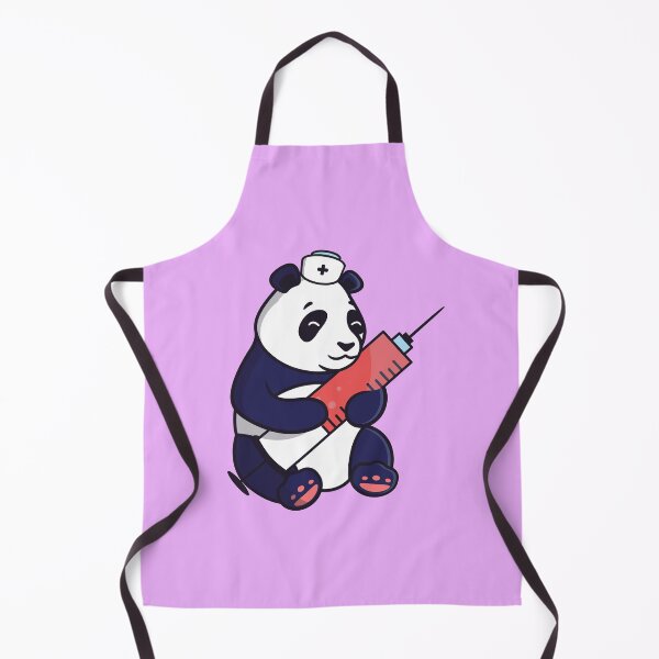 Artikelvorschau, lustige Krankenschwester Cute Animal Friendly Panda nur ein Mädchen, das Pandas Geschenk liebt entworfen und verkauft von Hero Prod.
