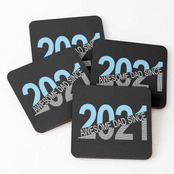 Item preview, Awesome dad since 2021 designed and sold by FashionHeritage.