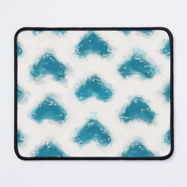 Item preview, brushed patterns aqua tips designed and sold by Filigranas Digitales.