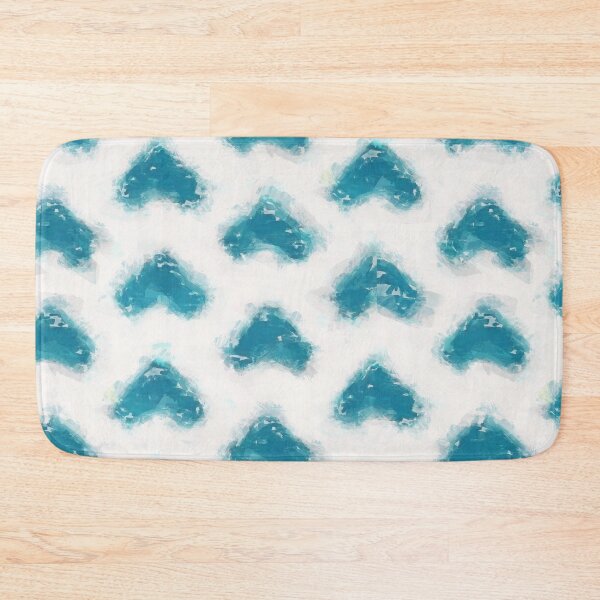 Item preview, brushed patterns aqua tips designed and sold by Filigranas Digitales.