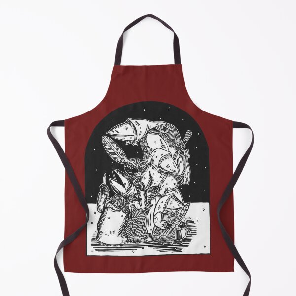 Item preview, Schnabelperchten - Austrian Christmas "Witches" designed and sold by GurdyBird.