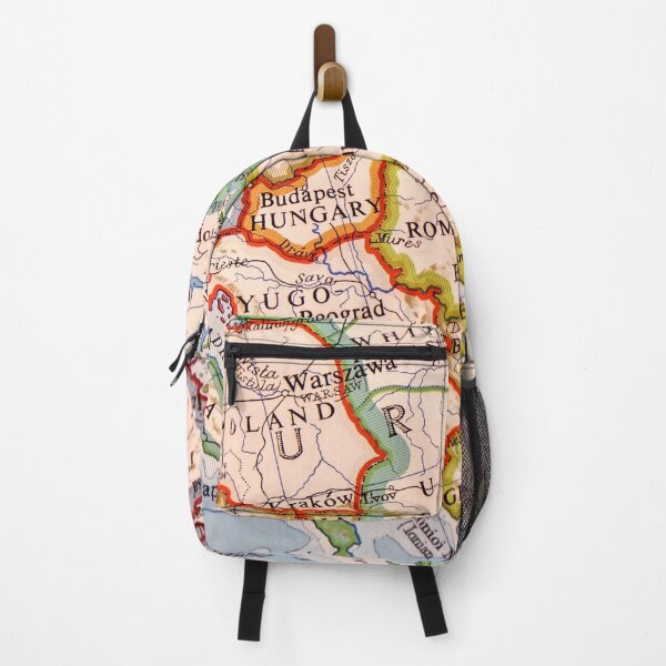 Item preview, Old Vintage European Country Map designed and sold by WanderingLife.