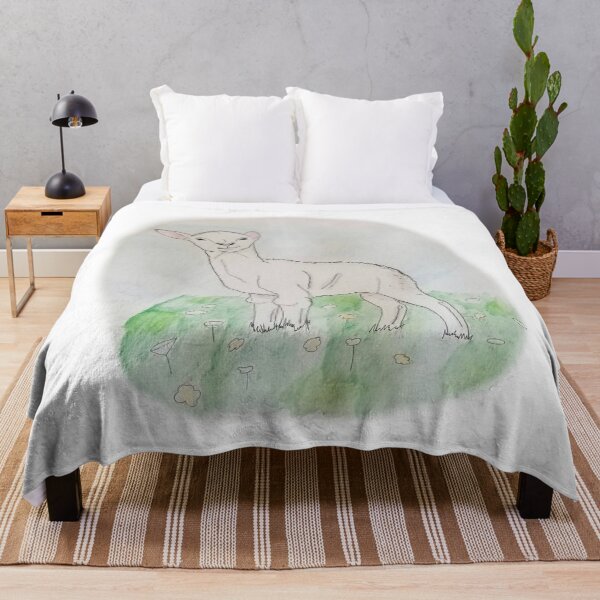 Item preview, Lamb Watercolor designed and sold by CoolKidsTable.