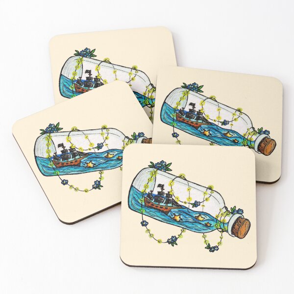 Item preview, [STICKER CUTOUT] Not Yet  |  Suns & Pirate Ships  |  Inspired by The Amazing Devil designed and sold by jackienova.