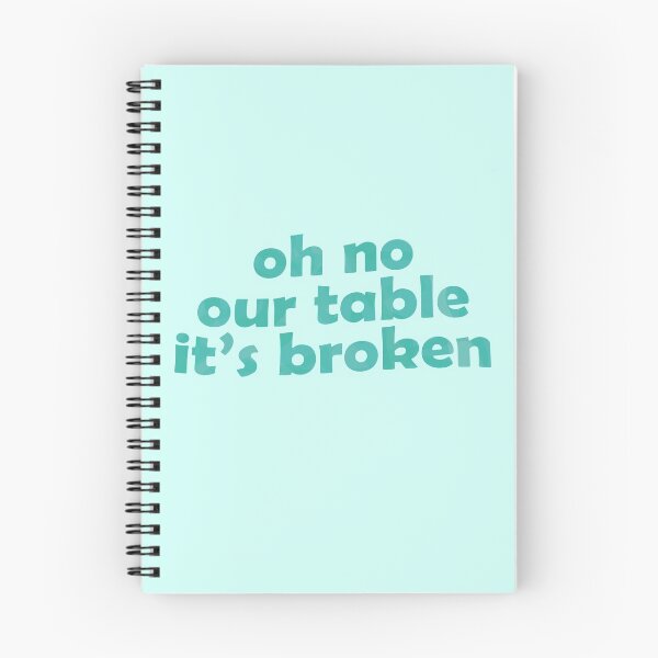 Item preview, oh no our table it's broken designed and sold by DESIGNNATS.
