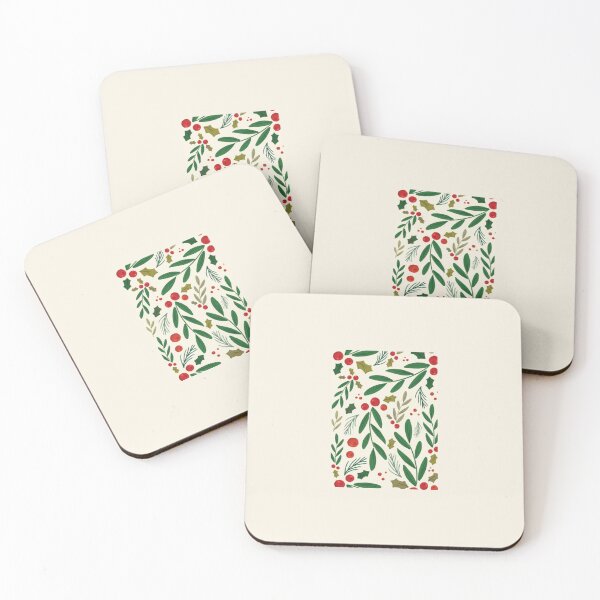 Item preview, (4/4) Christmas Holly Illustration designed and sold by lovartxin.