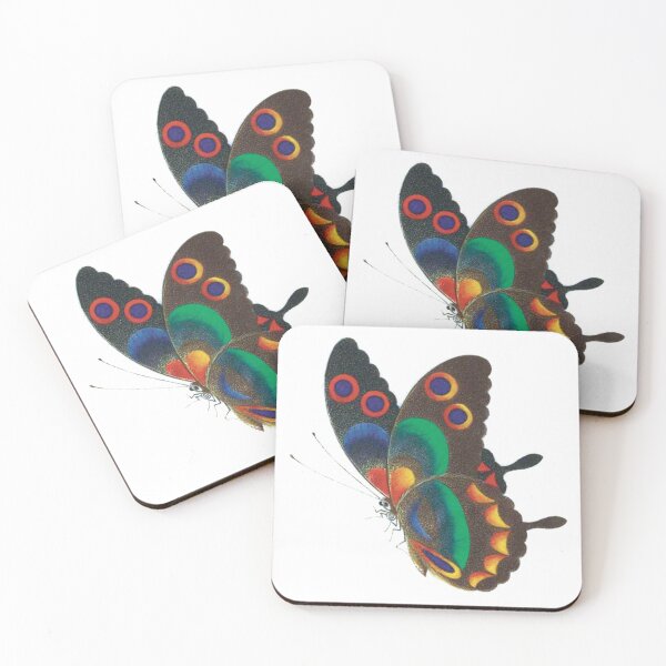 Item preview, Dark Butterfly Multicolored Details - Chinese Painting designed and sold by xm-h.