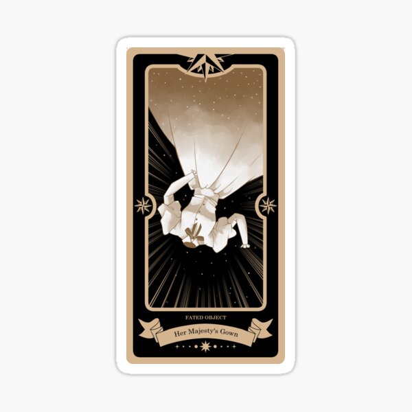 18. Her Majesty's Gown Sticker