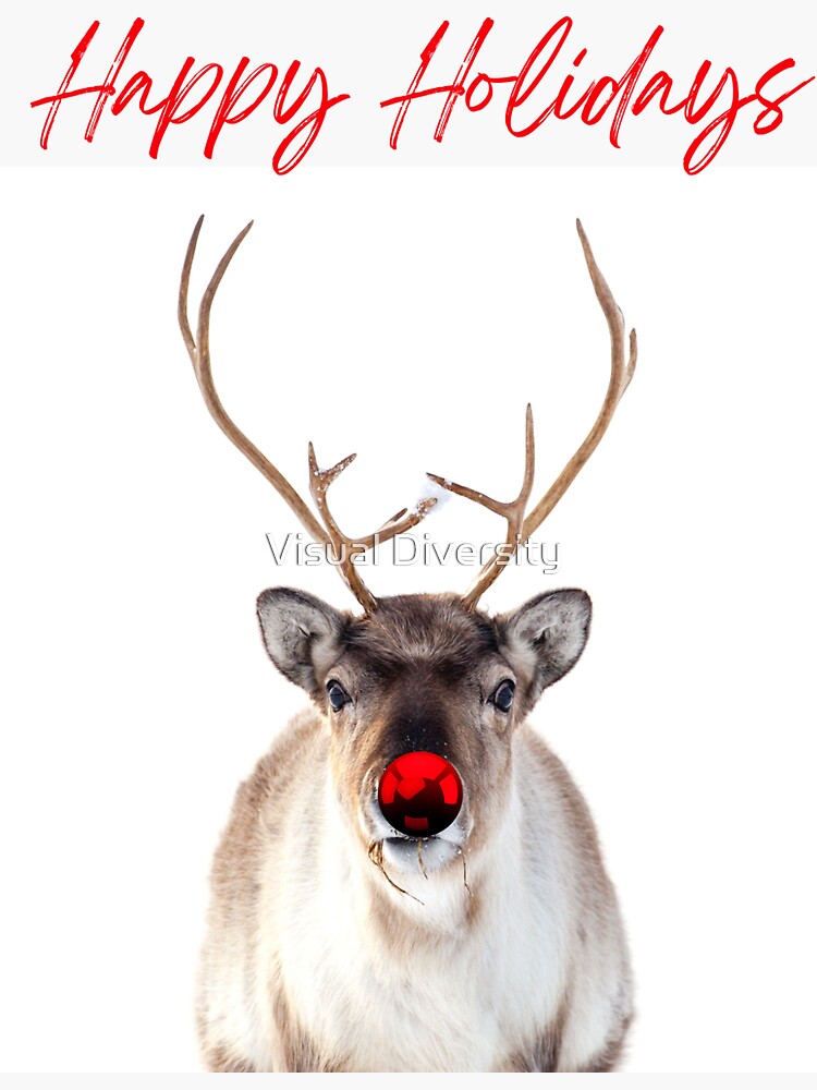 Rudolph the Holiday Reindeer by TheRealMozelle