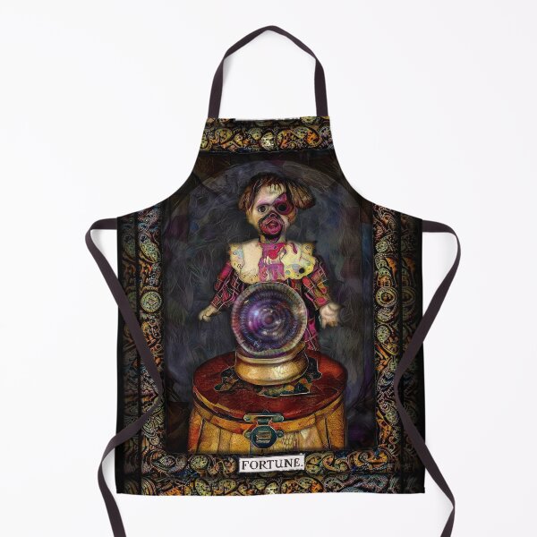 Item preview, Tarot Fortune Teller | Creepy Doll | Grimoire Tarot | Occult Divination | TM11 designed and sold by triciakitty.
