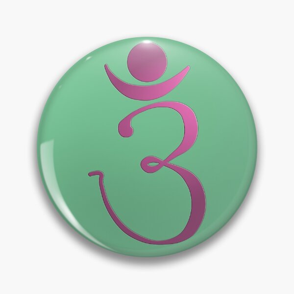 Item preview, OM Logo - Purple on Green designed and sold by Fractal Journeys, etc. .