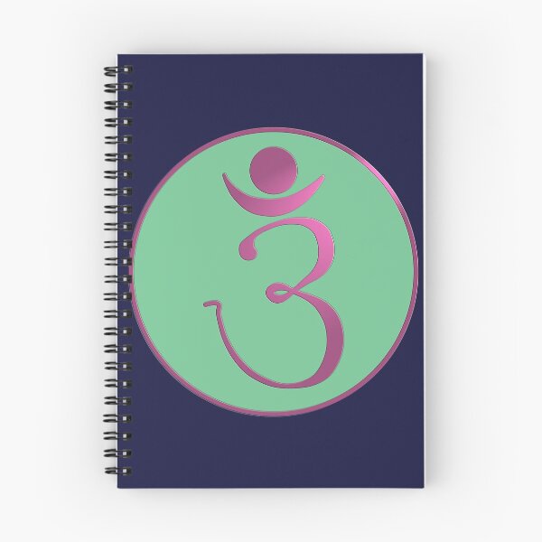 Item preview, OM Logo - Purple on Green designed and sold by Fractal Journeys, etc. .