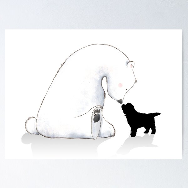 Item preview, Polar Bear and Pup in the Snow designed and sold by Christine Mullis.