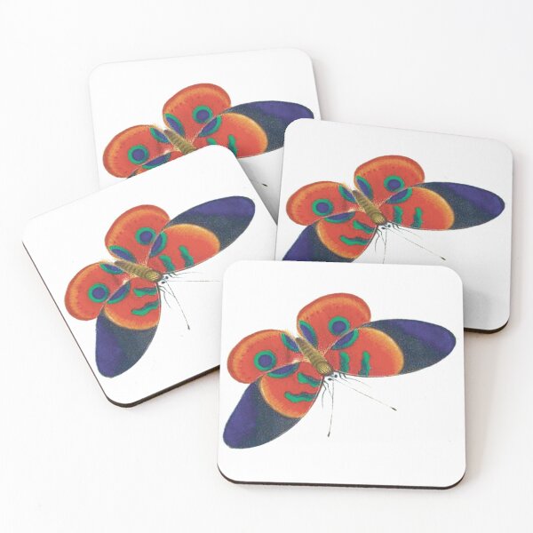 Item preview, Blue and Orange Butterfly - Chinese Painting designed and sold by xm-h.