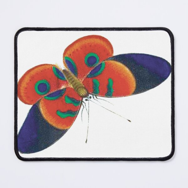 Item preview, Blue and Orange Butterfly - Chinese Painting designed and sold by xm-h.