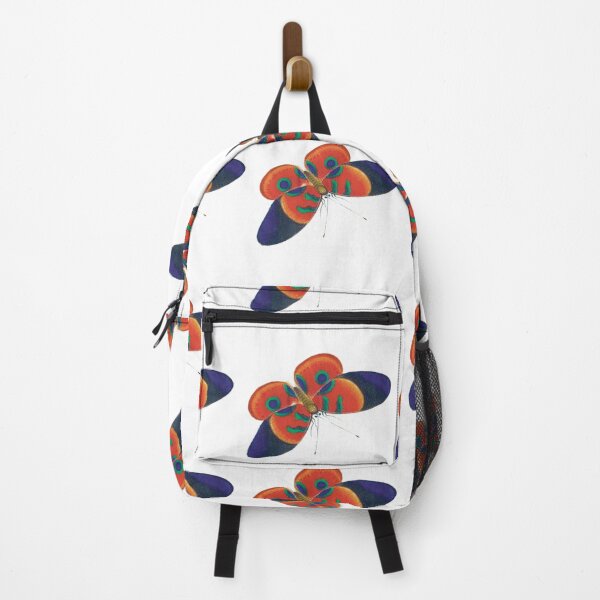 Item preview, Blue and Orange Butterfly - Chinese Painting designed and sold by xm-h.