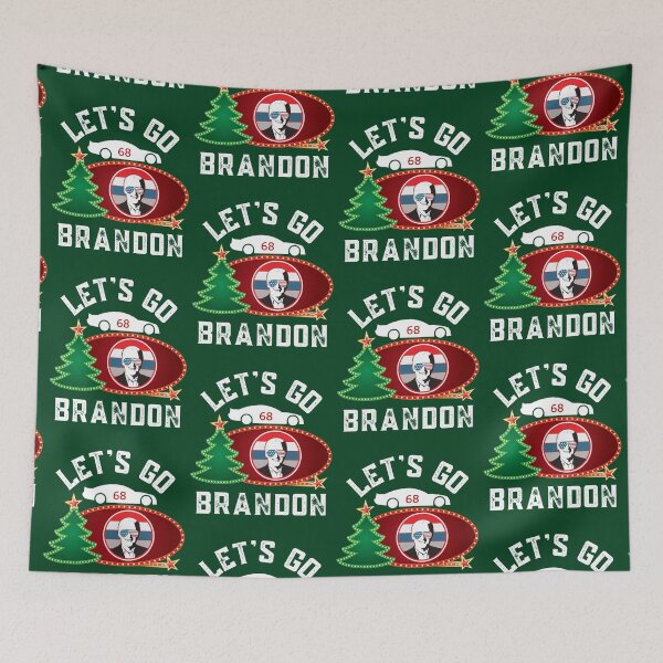 Item preview, Vintage Lets Go Brandon Christmas designed and sold by WoodburyLake.