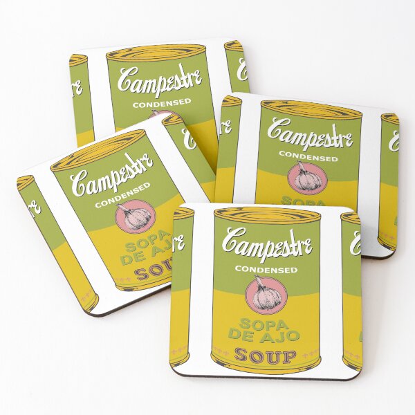 Item preview, Spanish Andy Warhol soups - Sopas Campestre - Sopa de Ajo designed and sold by Groenendijk.