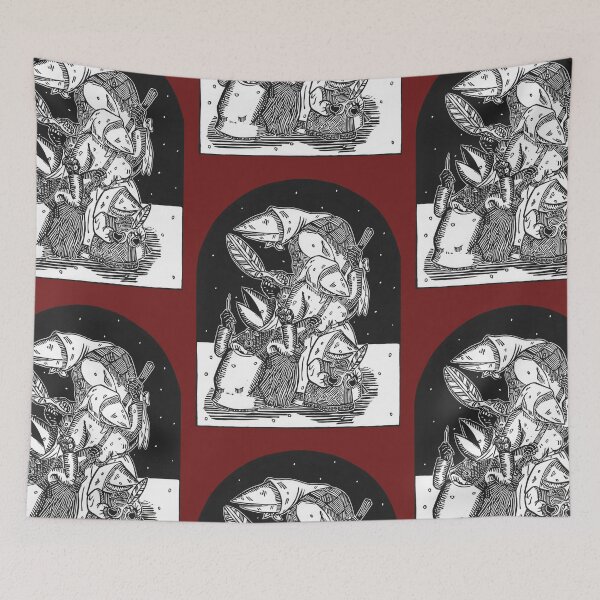 Item preview, Schnabelperchten - Austrian Christmas "Witches" designed and sold by GurdyBird.