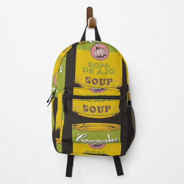 Item preview, Spanish Andy Warhol soups - Sopas Campestre - Sopa de Ajo (dark background) designed and sold by Groenendijk.