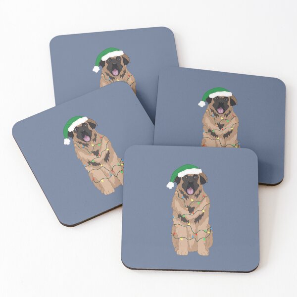 Item preview, Christmas Leonberger Santa designed and sold by KantstandyaC.