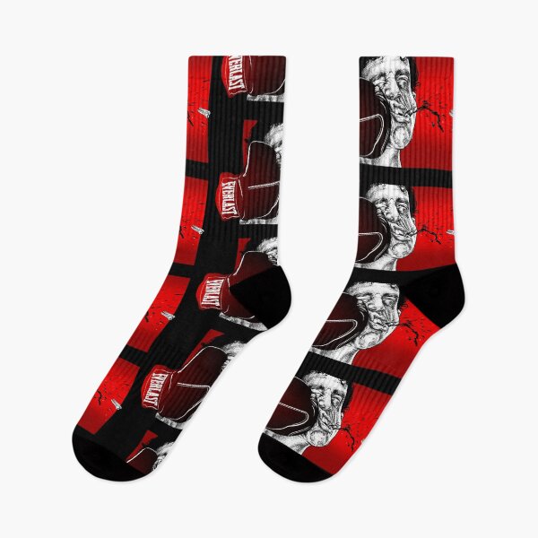 Item preview, Collide- knock out punch (black and red illustration) designed and sold by Anicatattoos.
