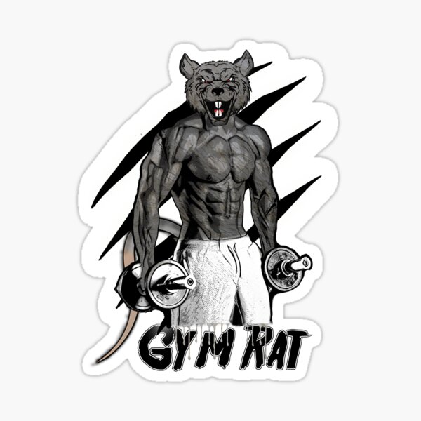 Michael Hardeman - Gym Rat Exercise Brand Logo Design