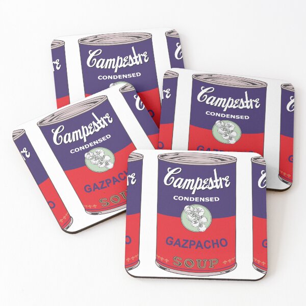 Item preview, Spanish Andy Warhol soups - Sopas Campestre - Gaspacho designed and sold by Groenendijk.