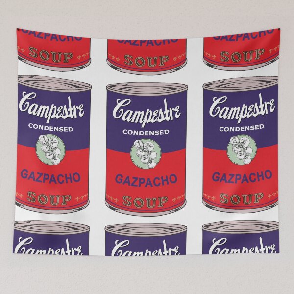 Item preview, Spanish Andy Warhol soups - Sopas Campestre - Gaspacho designed and sold by Groenendijk.