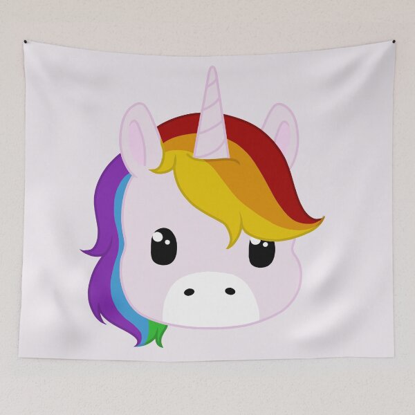 Item preview, kawaii rainbow unicorn designed and sold by EveryCuteThings.