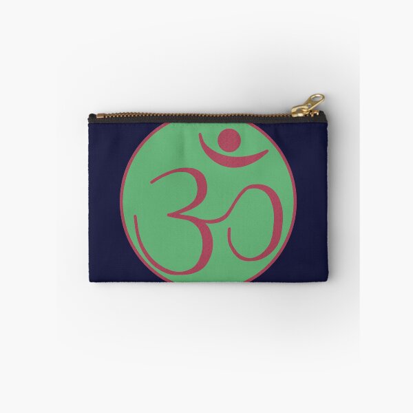 Item preview, OM Logo - Red on Green designed and sold by Fractal Journeys, etc. .