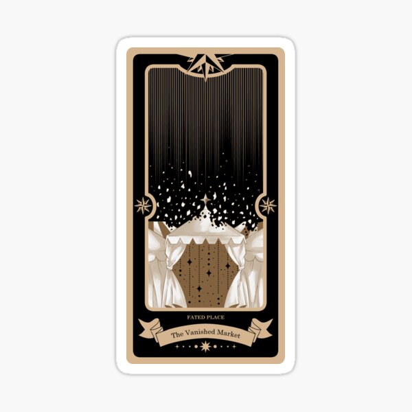 31. The Vanished Market Sticker