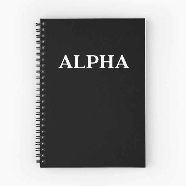 Item preview, ALPHA written in Quincy font designed and sold by primetee.