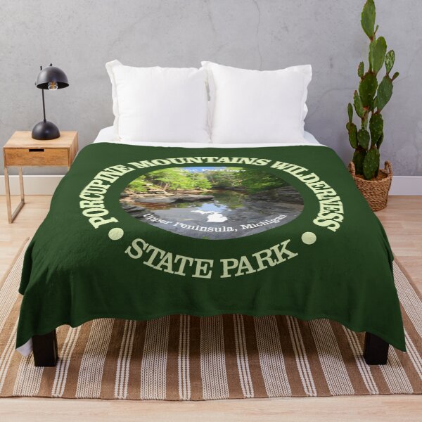 Item preview, Porcupine Mountains Wilderness SP designed and sold by curranmorgan.