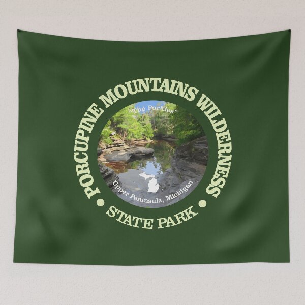 Item preview, Porcupine Mountains Wilderness SP designed and sold by curranmorgan.