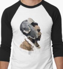 Gambino Droplet No Background Men's Baseball ¾ T-Shirt