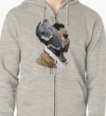 Gambino Droplet No Background Zipped Hoodie