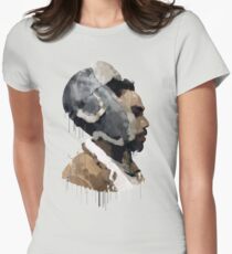 Gambino Droplet No Background Women's Fitted T-Shirt