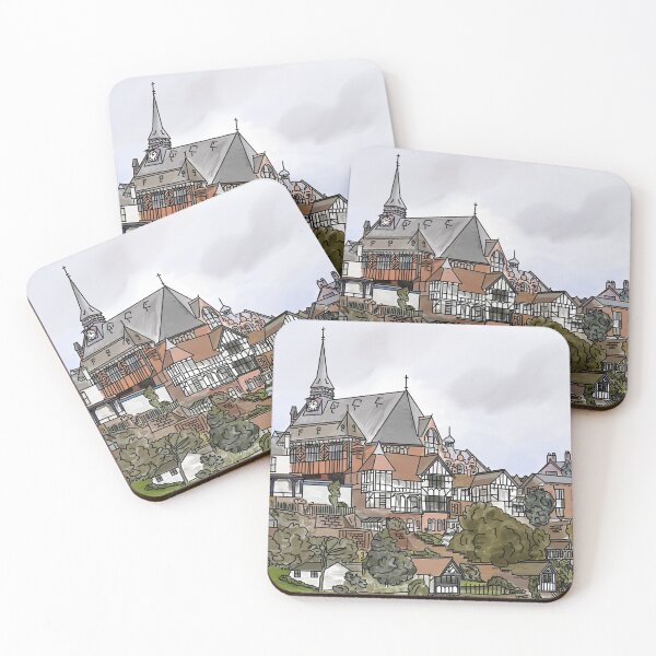 Item preview, St Paul's Church Overlooking The River Dee, Chester designed and sold by evelynwinters.